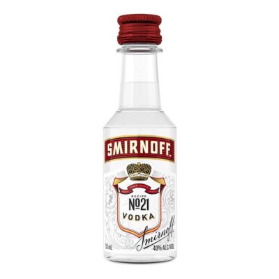 Smirnoff Red Label Vodka 50ml Booze Buddie Smirnoff Red Label Vodka 50ml