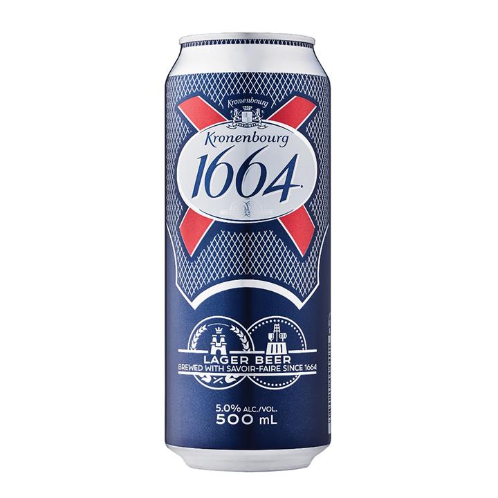 Kronenbourg 1664 French Lager 500ml (Case)