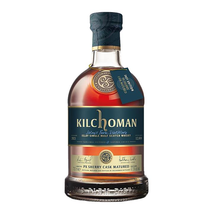 Kilchoman PX Sherry Cask Matured Single Malt Scotch Whisky 700ml (2021 Release) Booze Buddie Kilchoman PX Sherry Cask Matured Single Malt Scotch Whisky 700ml (2021 Release)