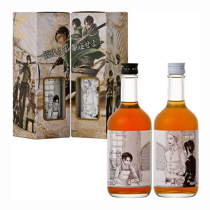 Attack on Titan Umeshu - Gift Set (2 Bottles)