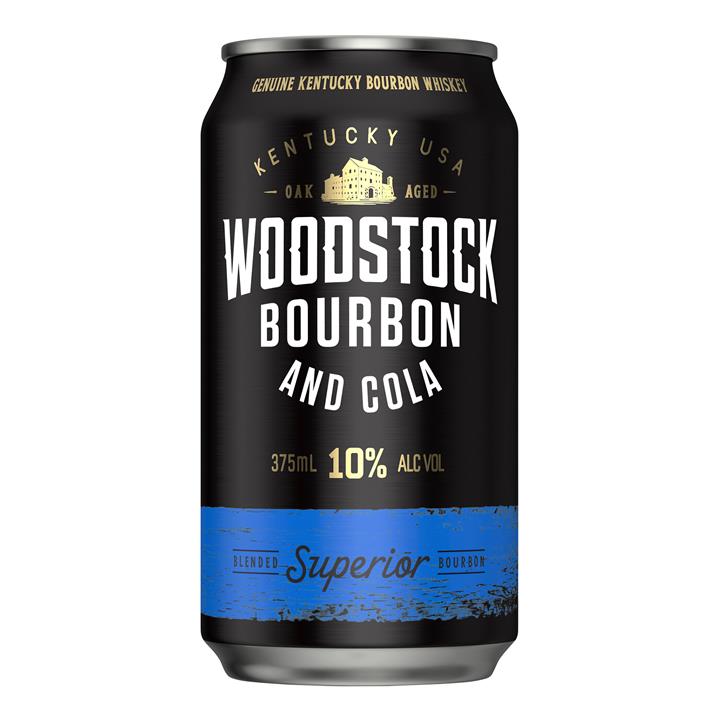 Woodstock Bourbon & Cola 10% (Case)