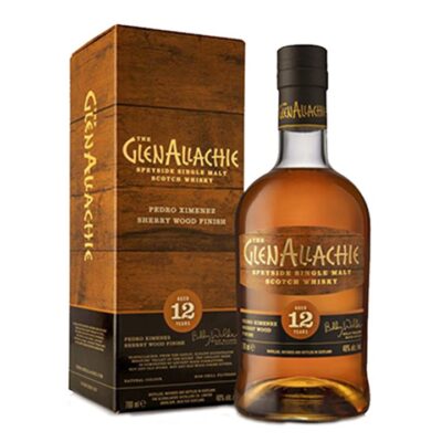 GlenAllachie 12 Year Old Pedro Ximenez Sherry Wood Single Malt Scotch Whisky 700ml Booze Buddie GlenAllachie 12 Year Old Pedro Ximenez Sherry Wood Single Malt Scotch Whisky 700ml