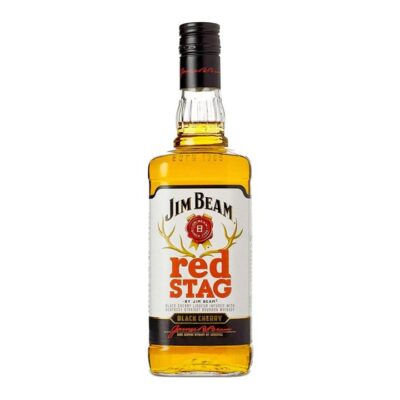 Jim Beam Red Stag Black Cherry Bourbon Whiskey 700ml Booze Buddie Jim Beam Red Stag Black Cherry Bourbon Whiskey 700ml