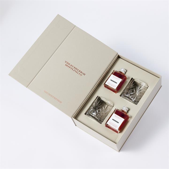 The Everleigh Negroni Cocktail + Glasses Set Booze Buddie The Everleigh Negroni Cocktail + Glasses Set