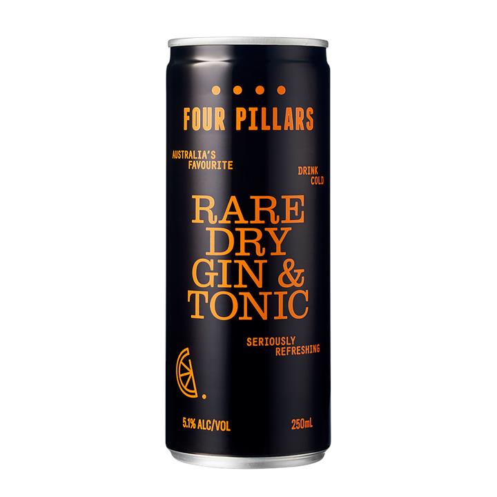 Four Pillars Rare Dry Gin & Tonic (Case) Booze Buddie Four Pillars Rare Dry Gin & Tonic (Case)