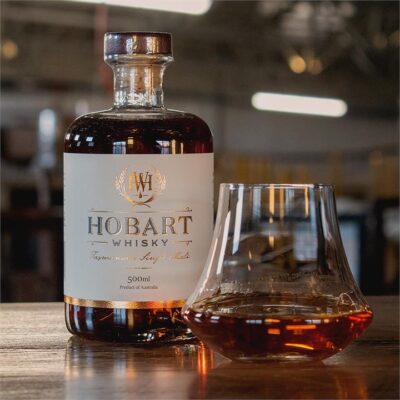 Hobart Whisky Tawny Port Cask Matured Single Malt Whisky 500ml (Batch 21-005)