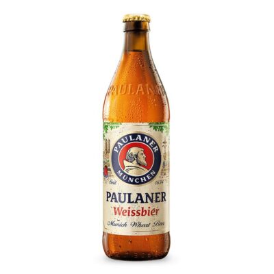 Paulaner Hefe-Weißbier Naturtrub 500ml (Case)