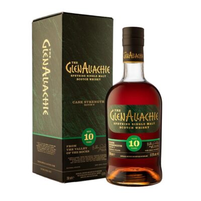 GlenAllachie 10 Year Old Cask Strength Single Malt Scotch Whisky 700ml (Batch 6) Booze Buddie GlenAllachie 10 Year Old Cask Strength Single Malt Scotch Whisky 700ml (Batch 6)