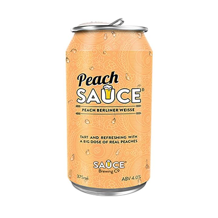 Sauce Brewing Peach Sauce Berliner Weisse (Case)