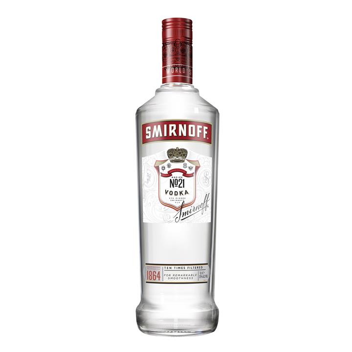 Smirnoff Red Label Vodka 1L