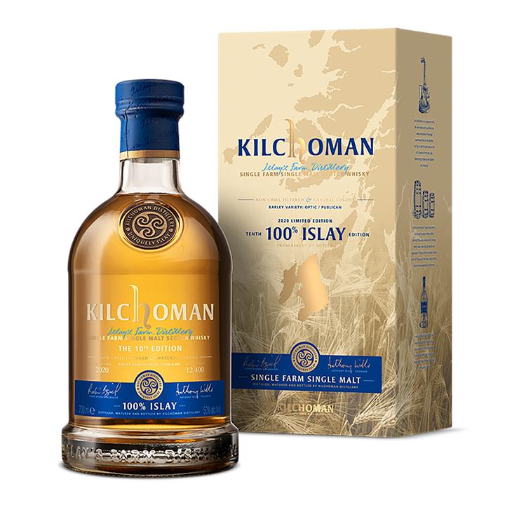 Kilchoman 100% Islay 10th Edition Single Malt Scotch Whisky 700ml Booze Buddie Kilchoman 100% Islay 10th Edition Single Malt Scotch Whisky 700ml
