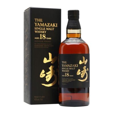 Yamazaki 18 Year Old Single Malt Japanese Whisky 700ml Booze Buddie Yamazaki 18 Year Old Single Malt Japanese Whisky 700ml