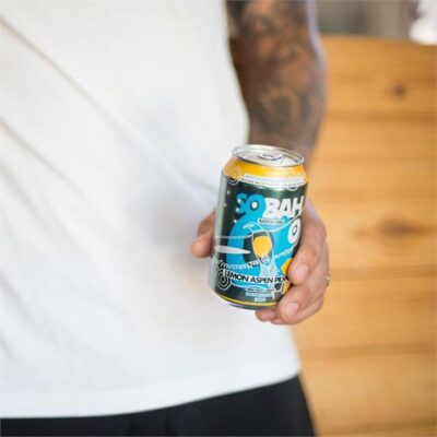 Sobah Lemon Aspen Non-Alcoholic Pilsner (4 Pack)