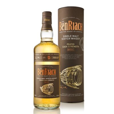 Benriach Peated Batch 1 Cask Strength Single Malt Scotch Whisky 700ml