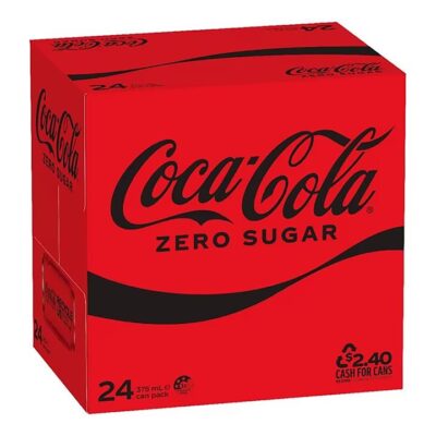 Coke Zero Sugar Can (Case)