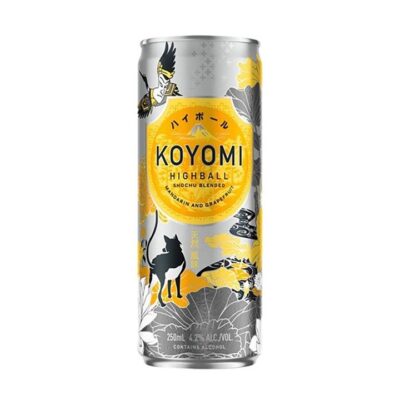 Koyomi Highball Shochu Blended Mandarin & Grapefruit 250ml (Case)