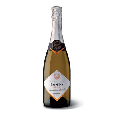 SantoWines Santo Sparking White Brut NV