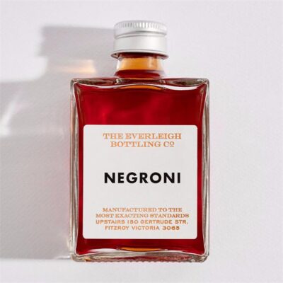 The Everleigh Negroni Bottled Cocktail 85ml Booze Buddie The Everleigh Negroni Bottled Cocktail 85ml