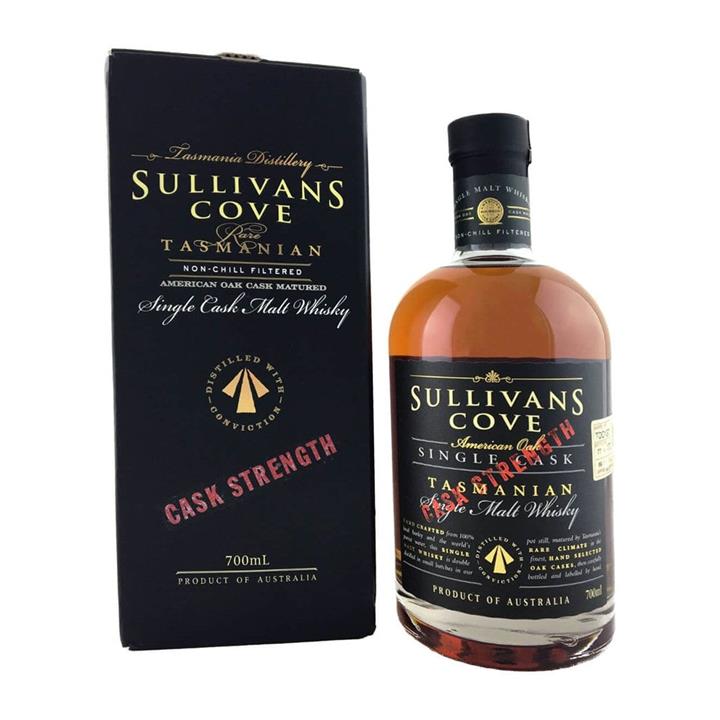 Sullivans Cove American Oak Cask Strength Single Malt Whisky Booze Buddie Sullivans Cove American Oak Cask Strength Single Malt Whisky