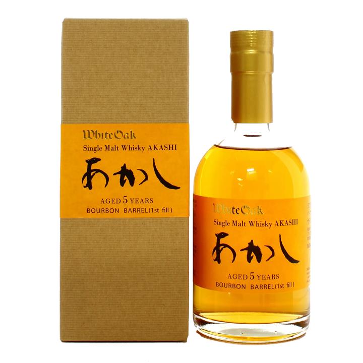 White Oak Akashi 5 Year Old Bourbon Cask Single Malt Japanese Whisky 500ml Booze Buddie White Oak Akashi 5 Year Old Bourbon Cask Single Malt Japanese Whisky 500ml