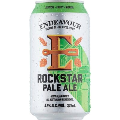 Endeavour Brewing Co Rockstar Pale Ale (Case) Booze Buddie Endeavour Brewing Co Rockstar Pale Ale (Case)