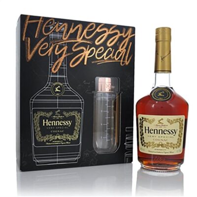 Hennessy V.S Cognac Cocktail Shaker Gift Set Booze Buddie Hennessy V.S Cognac Cocktail Shaker Gift Set