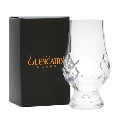 Glencairn Crystal Cut Tartan Whisky Glass (Single) Booze Buddie Glencairn Crystal Cut Tartan Whisky Glass (Single)