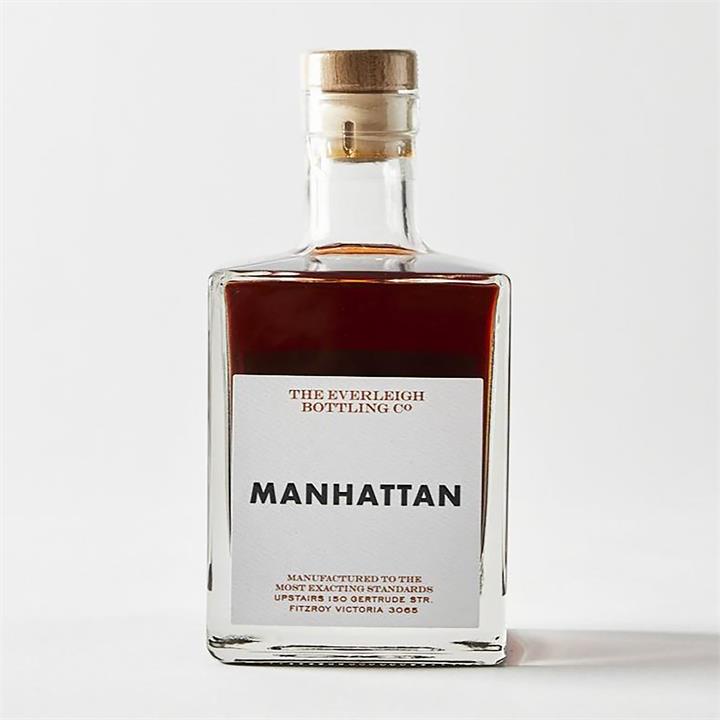 The Everleigh Manhattan Bottled Cocktail 500ml Booze Buddie The Everleigh Manhattan Bottled Cocktail 500ml