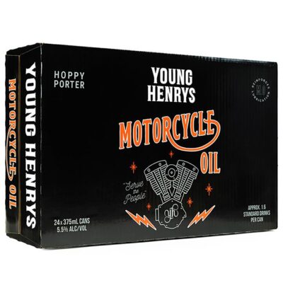 Young Henrys Motorcycle Oil Porter (Case) Booze Buddie Young Henrys Motorcycle Oil Porter (Case)