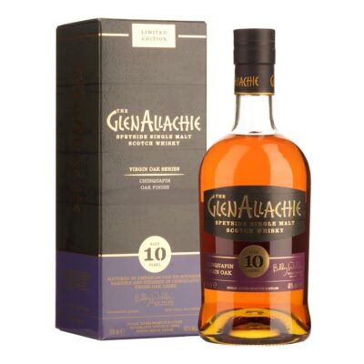 GlenAllachie 10 Year Old Chinquapin Oak Single Malt Scotch Whisky 700ml Booze Buddie GlenAllachie 10 Year Old Chinquapin Oak Single Malt Scotch Whisky 700ml