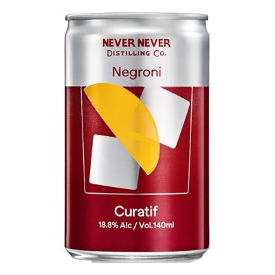 Curatif Never Never Distilling Negroni (Case) Booze Buddie Curatif Never Never Distilling Negroni (Case)