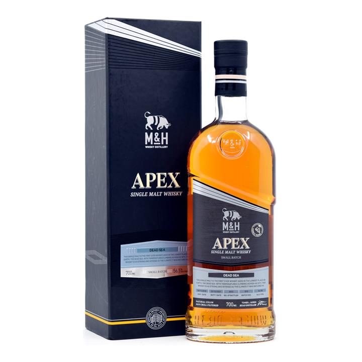 The Milk & Honey Distillery Apex Dead Sea Aged Israeli Single Malt Whisky 700ml Booze Buddie The Milk & Honey Distillery Apex Dead Sea Aged Israeli Single Malt Whisky 700ml