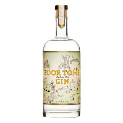 Poor Toms Sydney Dry Gin 700ml Booze Buddie Poor Toms Sydney Dry Gin 700ml