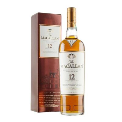 The Macallan 12 Year Old Sherry Matured Single Malt Scotch Whisky 750ml