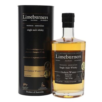 Great Southern Distillery Limeburners Darkest Winter Cask Strength Single Malt Whisky 700ml Booze Buddie Great Southern Distillery Limeburners Darkest Winter Cask Strength Single Malt Whisky 700ml