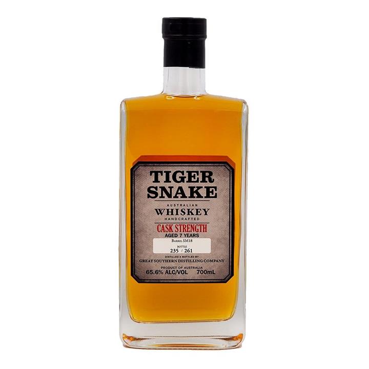 Tiger Snake Cask Strength Whiskey 700ml