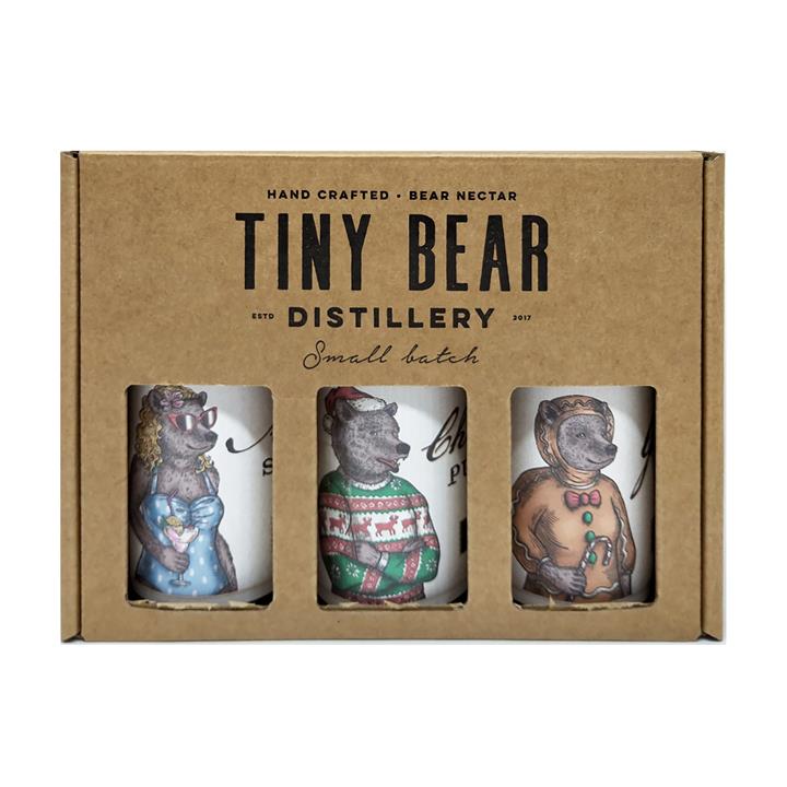 Tiny Bear Distillery Christmas Tasting Trio Gin Set