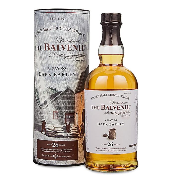 Balvenie Stories A Day of Dark Barley 26 Year Old Single Malt Scotch Whisky 700ml Booze Buddie Balvenie Stories A Day of Dark Barley 26 Year Old Single Malt Scotch Whisky 700ml