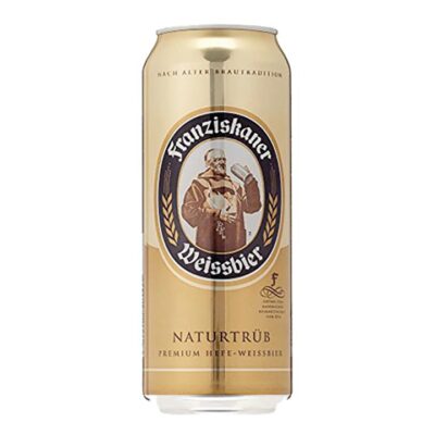 Franziskaner Hefe-Weissbier Naturtrüb 500ml Can (Case)