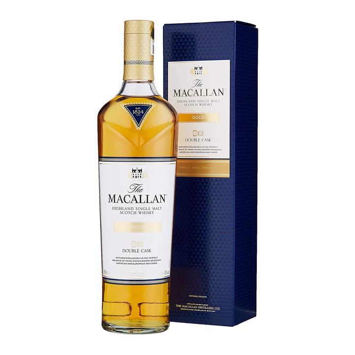 The Macallan Double Cask Gold Single Malt Scotch Whisky 700ml Booze Buddie The Macallan Double Cask Gold Single Malt Scotch Whisky 700ml