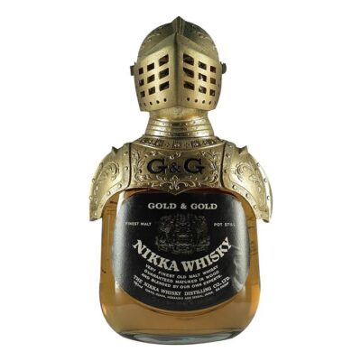 Nikka Gold & Gold Golden Knight Ornament Blended Japanese Whisky 750ml
