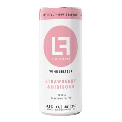 Leftfield Strawberry & Hibiscus Wine Seltzer (Case)