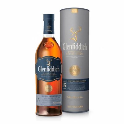 Glenfiddich Distillery Edition 15 Year Old Cask Strength Single Malt Scotch Whisky 1L