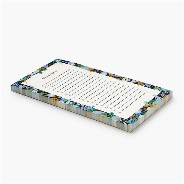 Market Notepad, Garden Party Blue