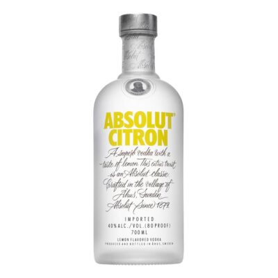 Absolut Citron Vodka 700ml Booze Buddie Absolut Citron Vodka 700ml