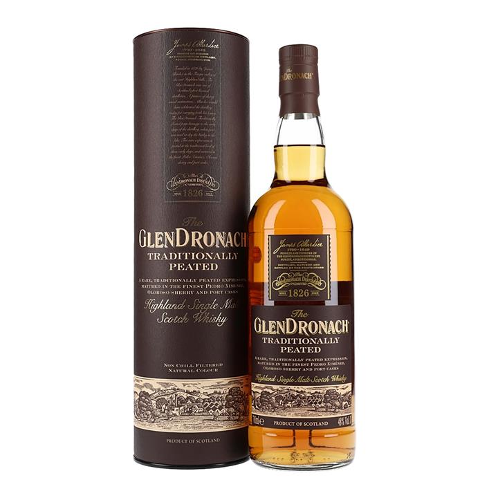 The Glendronach Traditionally Peated Single Malt Scotch Whisky 700ml
