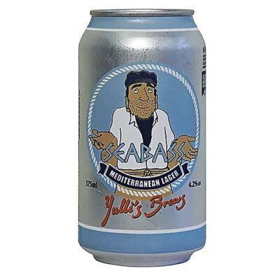 Yulli’s Brews Seabass Mediterranean Lager (Case) Booze Buddie Yulli's Brews Seabass Mediterranean Lager (Case)