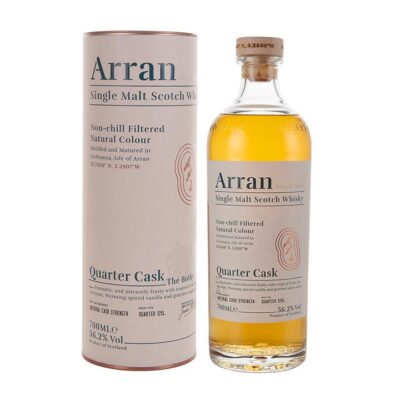 Arran Quarter Cask The Bothy Cask Strength Single Malt Scotch Whisky 700ml Booze Buddie Arran Quarter Cask The Bothy Cask Strength Single Malt Scotch Whisky 700ml