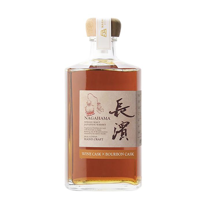 Nagahama Distillery Wine Cask x Bourbon Cask Single Malt Japanese Whisky 500ml Booze Buddie Nagahama Distillery Wine Cask x Bourbon Cask Single Malt Japanese Whisky 500ml