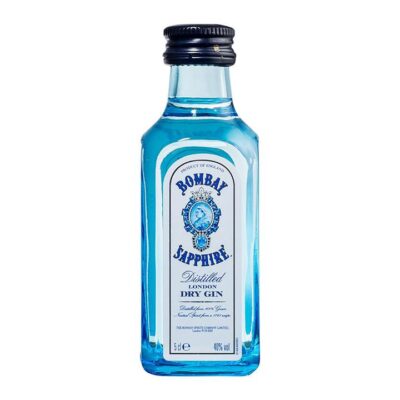 Bombay Sapphire London Dry Gin 50mL Booze Buddie Bombay Sapphire London Dry Gin 50mL